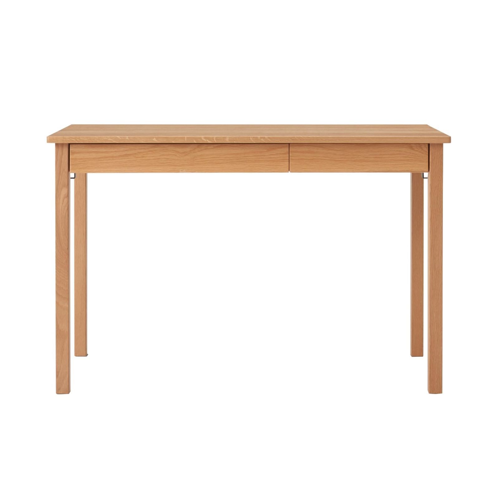 無印良品 木製デスク オーク材 幅110×奥行55×高さ70cm 12841050