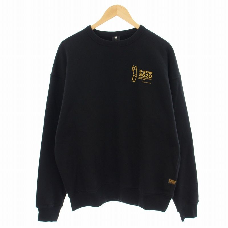 『5年保証』 RAW G-Star ジースターロウ 5620 バックプリントクルー SWEATER ジャケット・アウター
