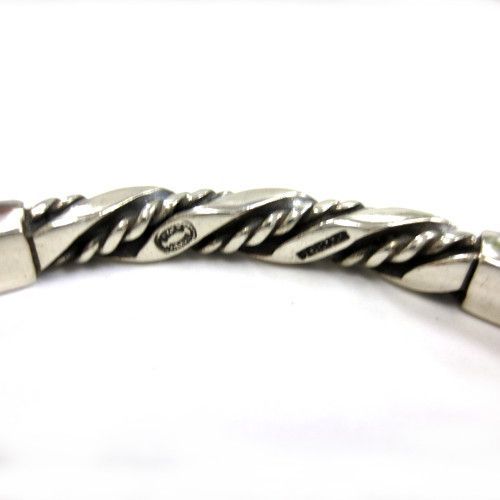 ジョージ ジェンセン スターリングシルバー バングル #466 ジョージ ジェンセン スターリング シルバー バングル No 9A.