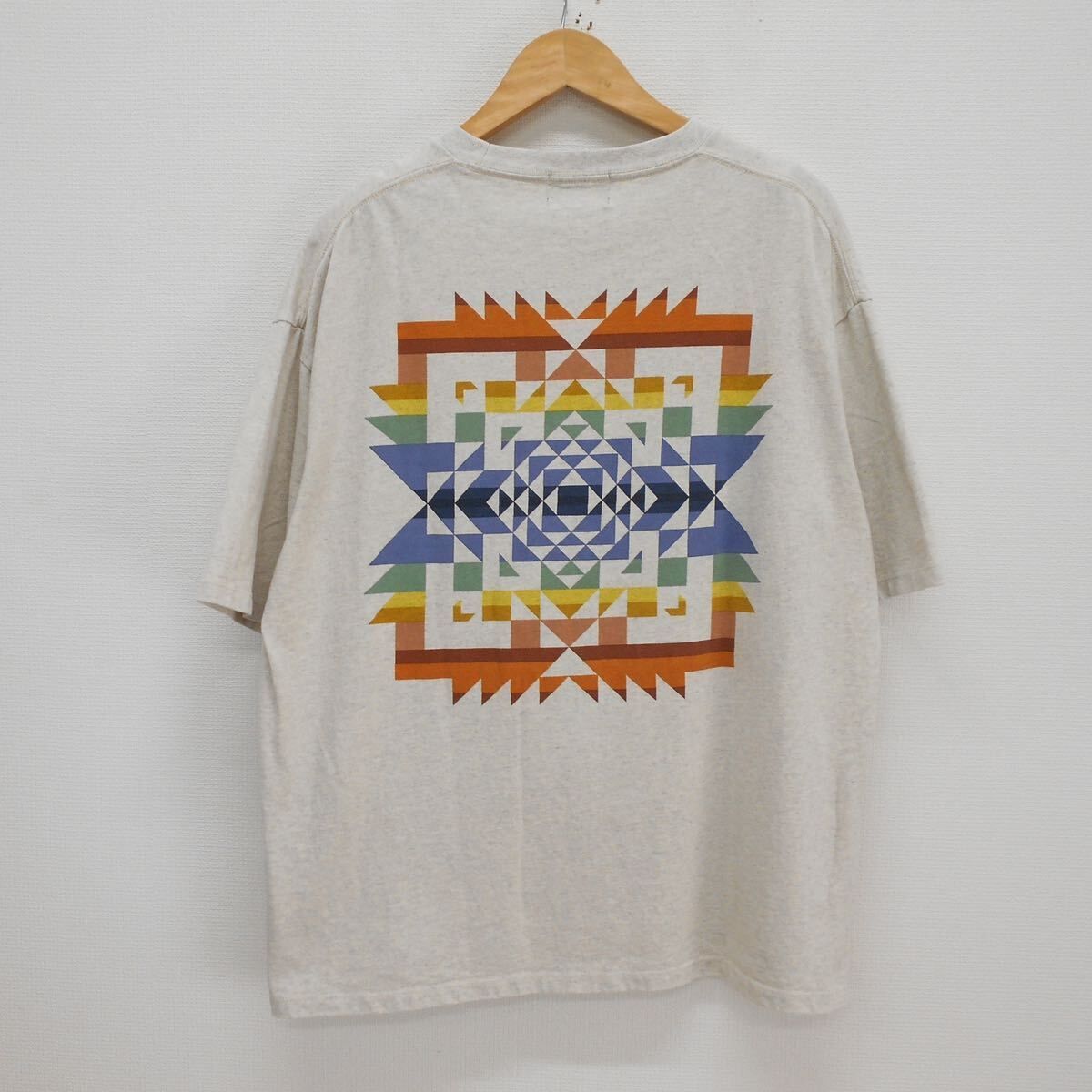 PENDLETON × niko and... ペンドルトン ニコアンド 別注バックプリントポケットT 半袖 Tシャツ カットソー バックプリント M 10117929
