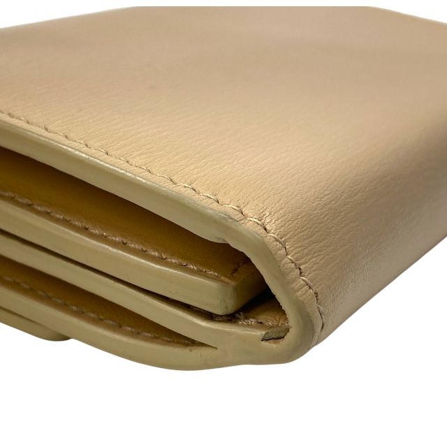 ジルサンダー J07UI0009 P4840 財布 三つ折り財布 折財布 ミディアムウォレット ロゴ レザー ベージュ系 JIL SANDER USTAUSTRALIA_COM_AU