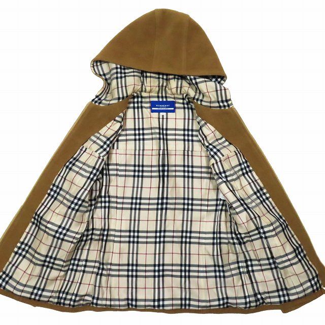 美品 バーバリーブルーレーベル BURBERRY BLUE LABEL ジップ