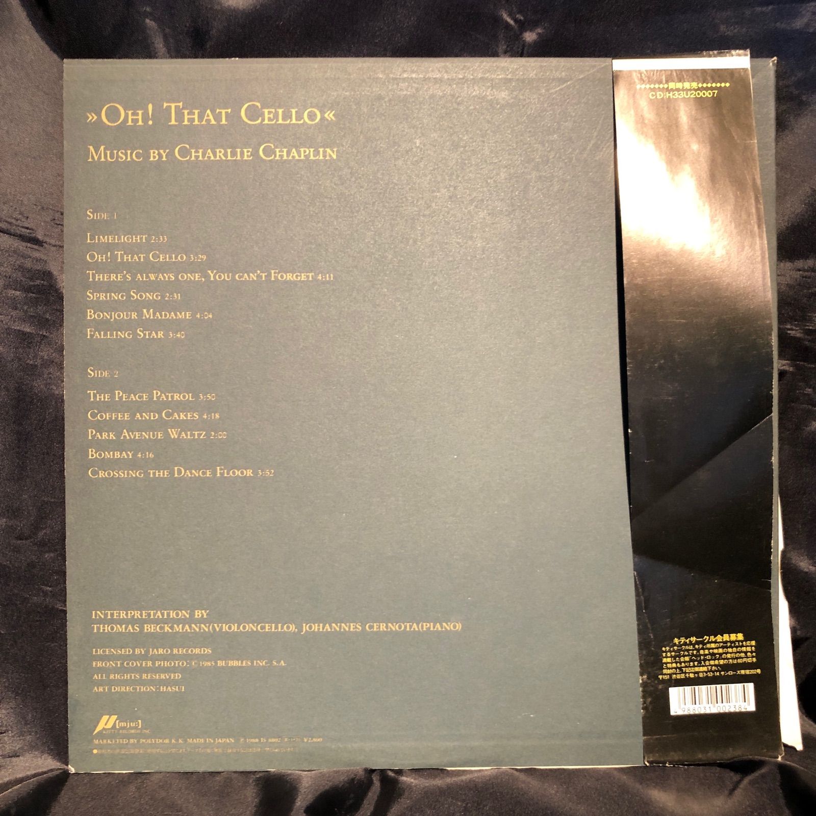 Thomas Beckmann / Johannes Cernota – Oh! That Cello - Music