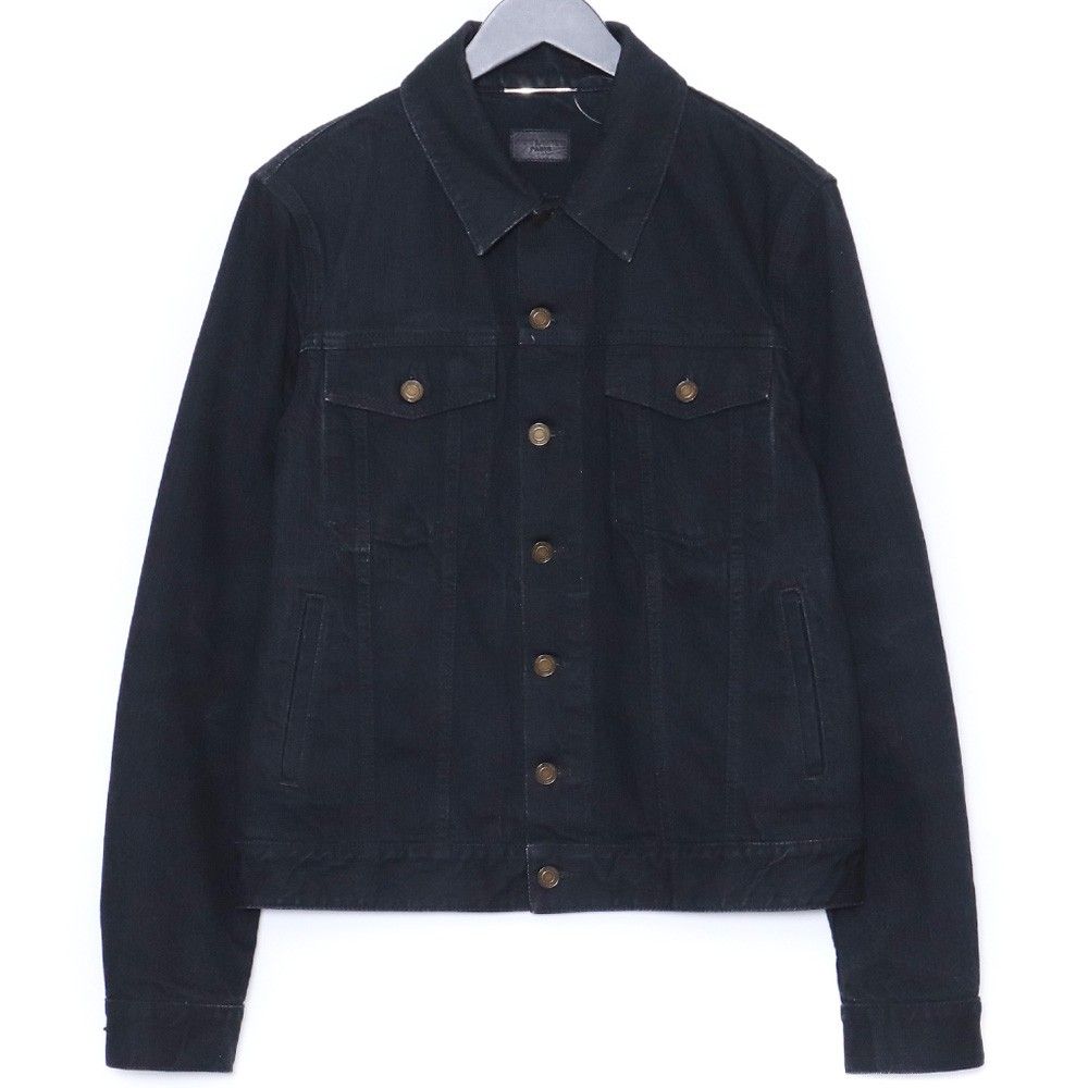 SAINT LAURENT PARIS デニムジャケット ブラック M SAINT LAURENT デニムジャケット Mサイズ ブラック - メルカリ