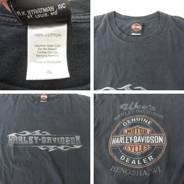 ハーレーダビッドソン HARLEY DAVIDSON アームプリント ファイヤー T