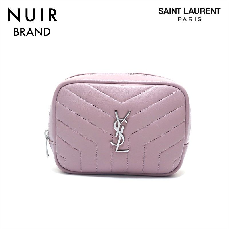 イヴサンローラン Yves saint Laurent YSL ポーチ 小物入れ ロゴ 化粧