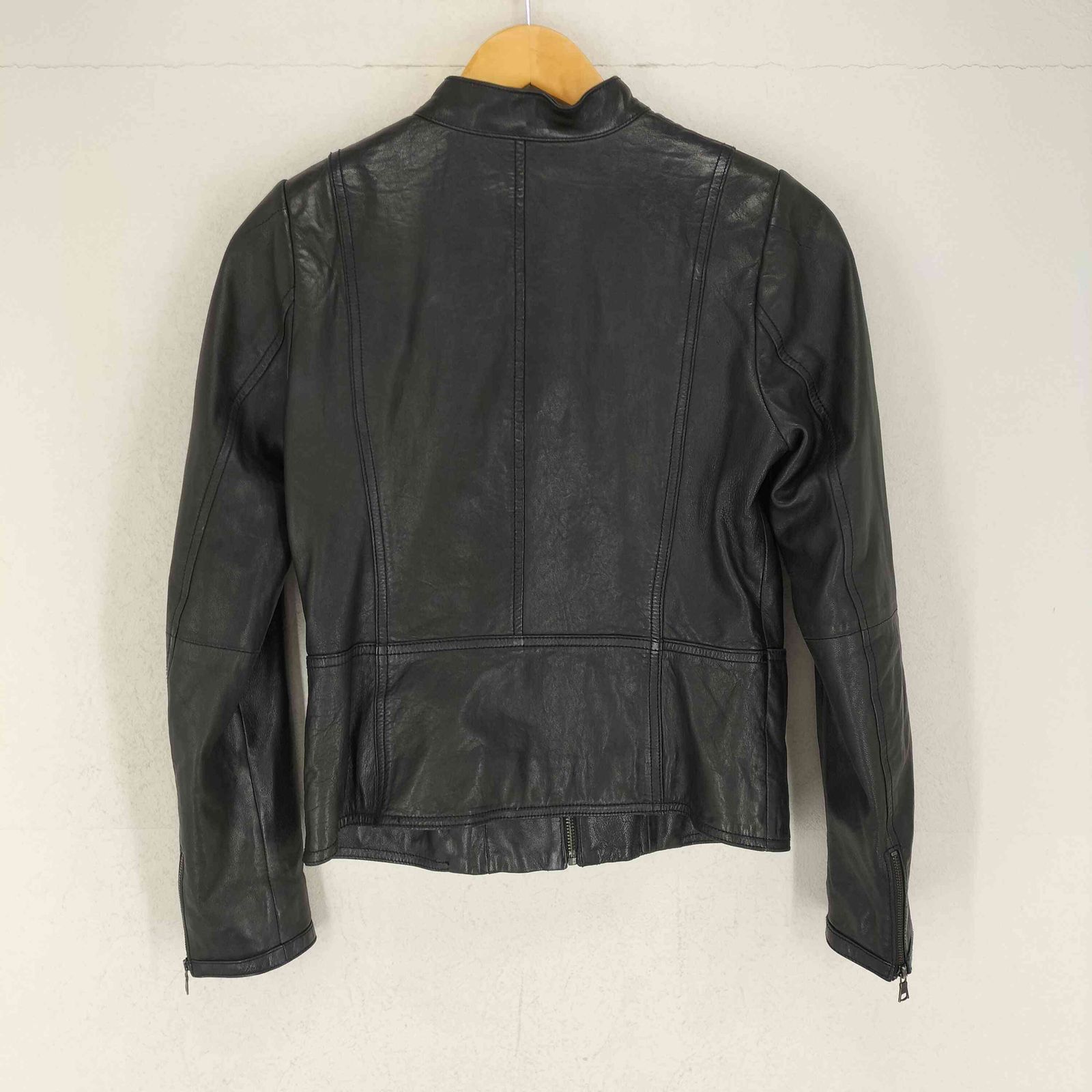REPUBLIC レザシングルライダースジャケット
