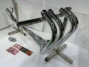 REDSTAGE 音の戦国 猪武者シリーズ XJR400 4HM 月光管 メッキ レッドステージ YAMAHA 旧車 BEET オリジナル XJR 400 4HM 月光