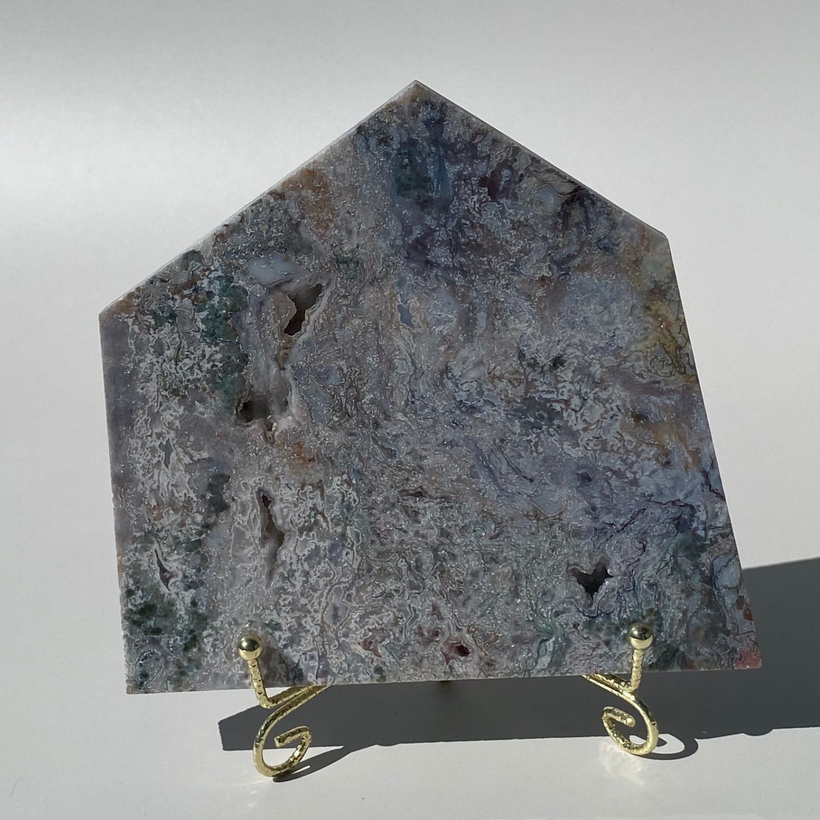 マダガスカル産︎オーシャンジャスパー　OJ|プレート　スラブ　slab①|天然石　パワーストーン　gem stone