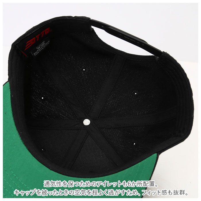 ☆ 016.White ☆ オット OTTO SNAP Snapback Hat 125-1321/125