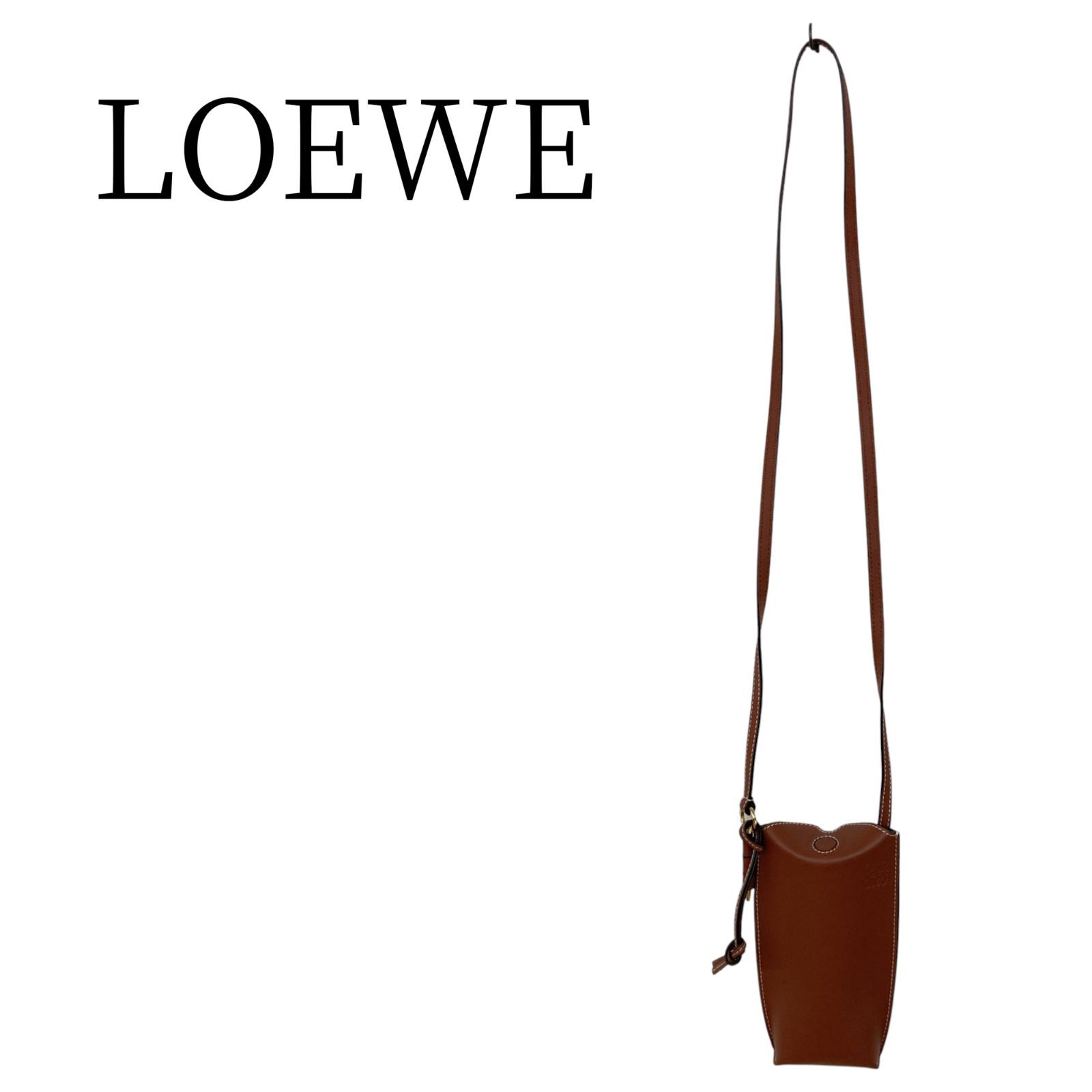 LOEWE ロエベ ブラウン ショルダーバッグ