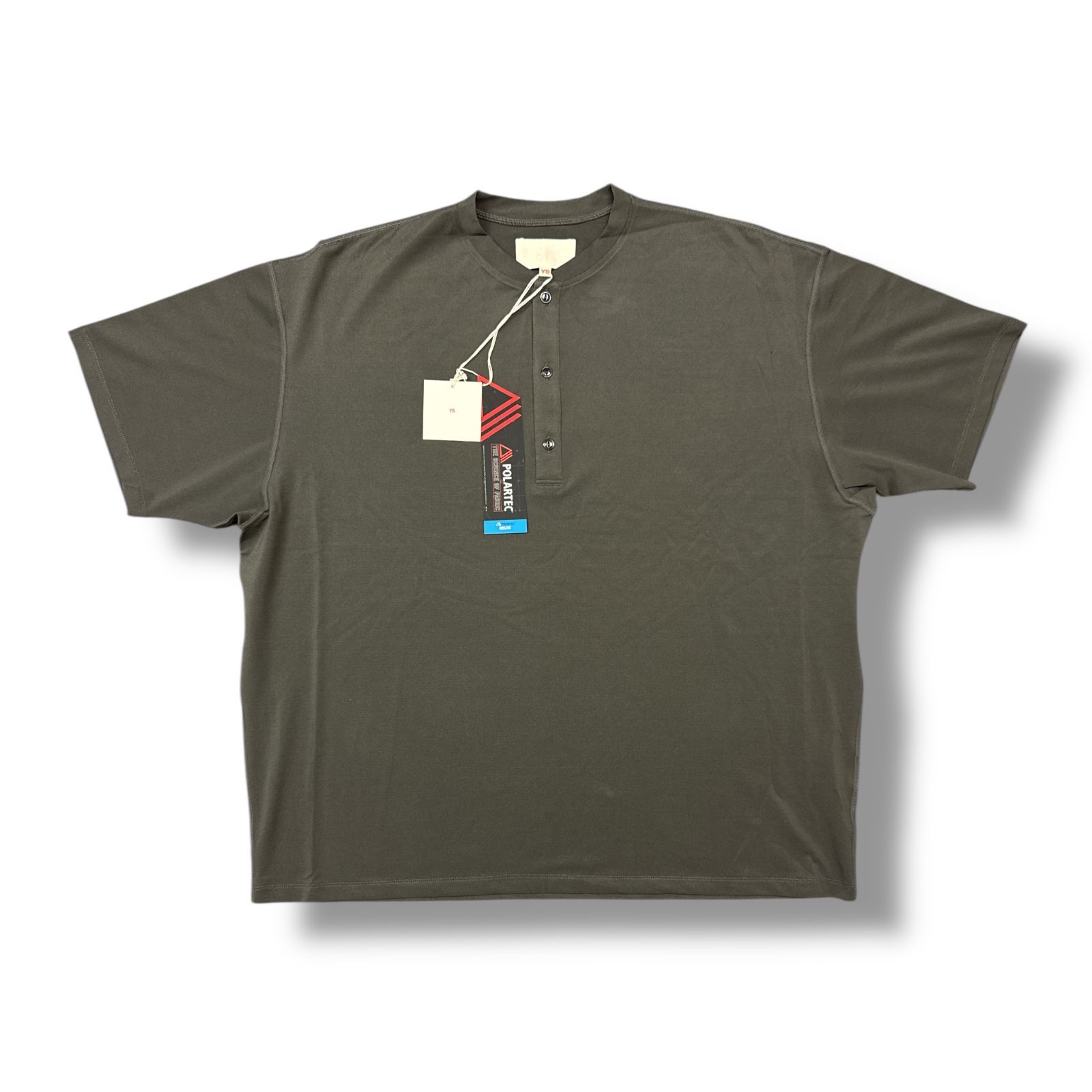 参考上代22000円 未使用品 YOKO SAKAMOTO 24SS HENLEY NECK T-SHIRT 