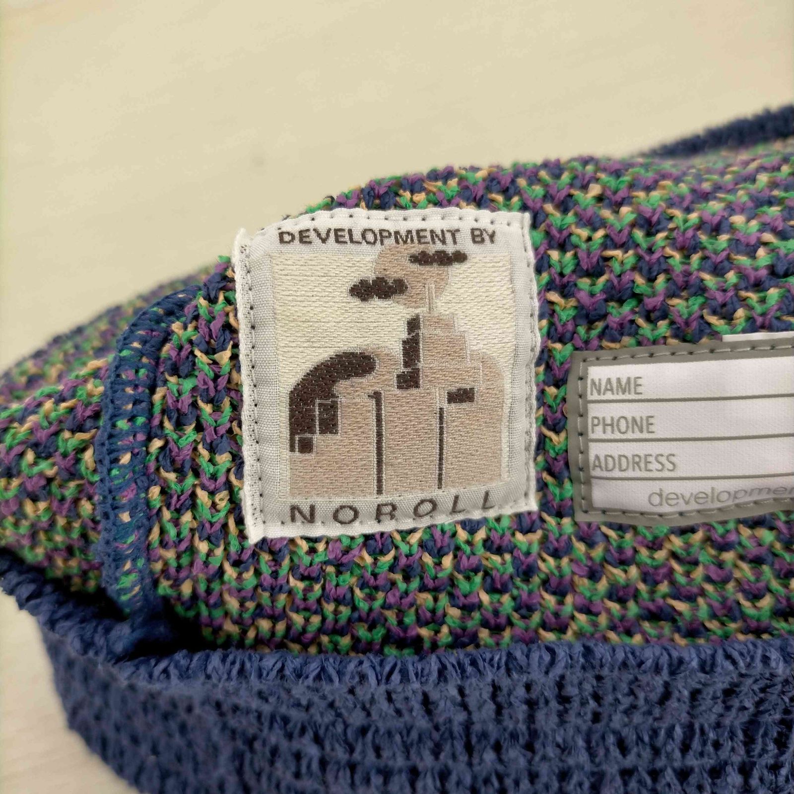 ノーロール NOROLL knit bucket hat メンズ 表記無 - メルカリ