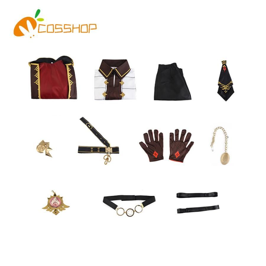 原神 Genshin ディルック ラグヴィンド-Diluc Ragnvindr コスプレ 衣装 演出服 変装 cosplay 仮装 二次会 イベント パーティー WWW_TRAVELLANDINDIA_COM