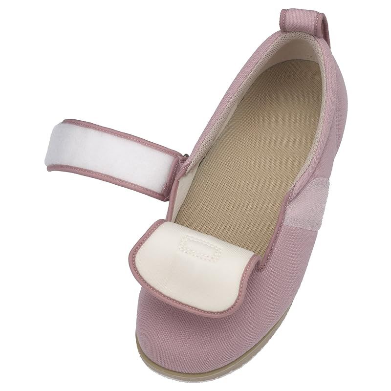 徳武産業 施設用 あゆみ ダブルマジックII 11E ブラック サイズ M 22.0-22.5cm 7029 左右セット