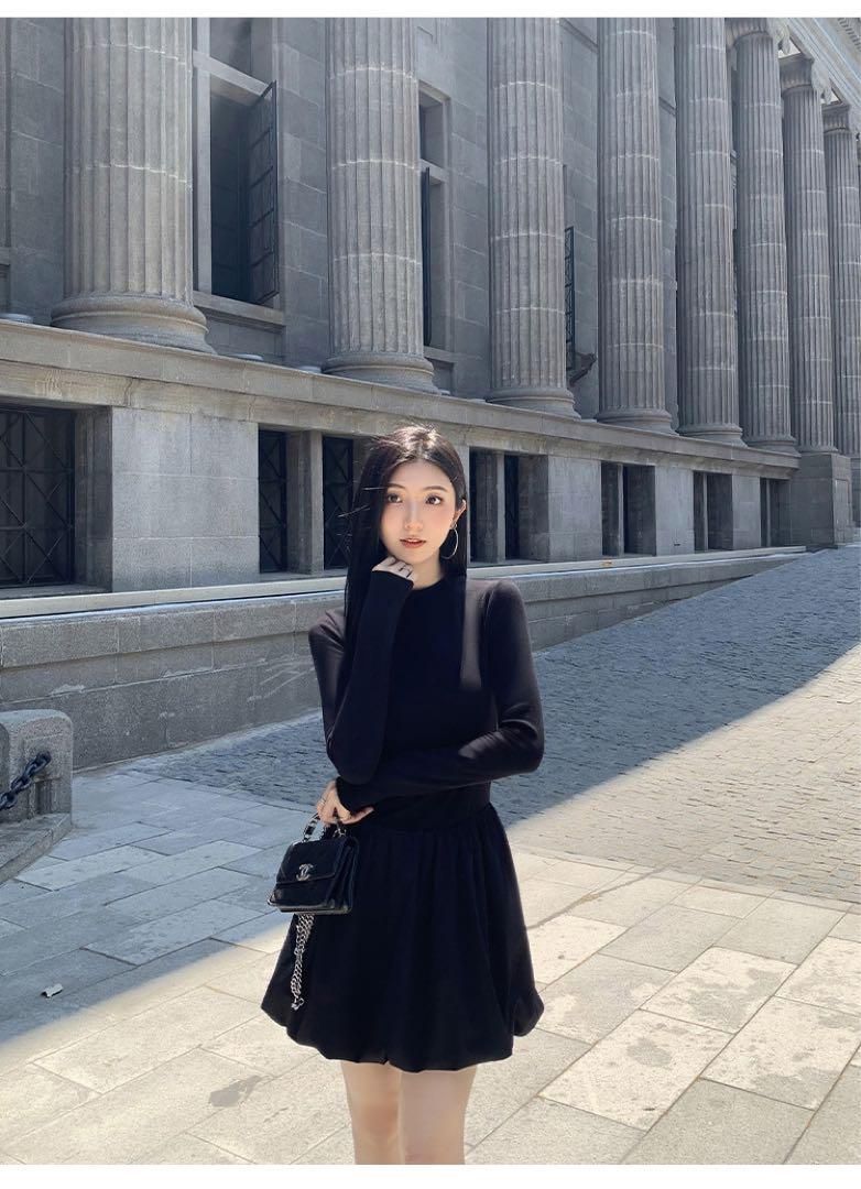 春ミニワンピース フ