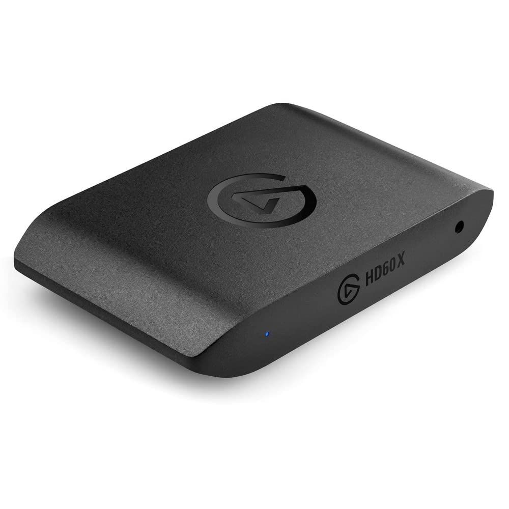 Elgato エルガト Game Capture HD60 X 外付けキャプチャカード ブラック 4K30 | 1080p60 HDR10 画質 | PS5 PS4 |Xbox Series X|S Xbox One X|S OBS 低遅延
