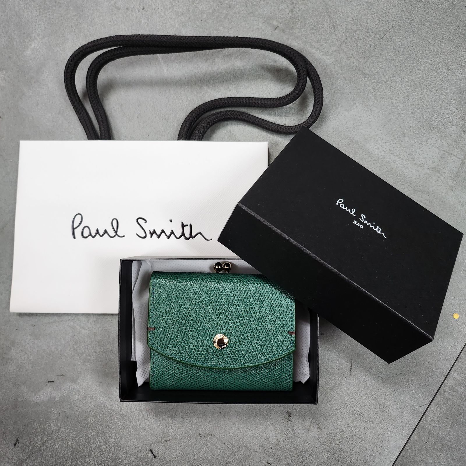 ポールスミス 財布 折り ミニ ウォレット ガマ口 Paul Smith 革 - メルカリ