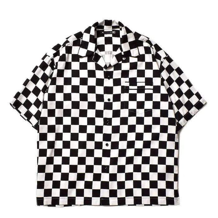 ☆新品未使用☆ 定価30800円【MINEDENIM】CU.Denim Checker flag S/S Open Collar SH 半袖 シャツ  チェック サイズ3 木村拓哉 キムタク 芸能人 アイドル 野口強 - メルカリ