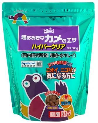 【同梱不可】【24個セット】キョーリン　ひかり超おおきなカメのエサハイパークリア600g