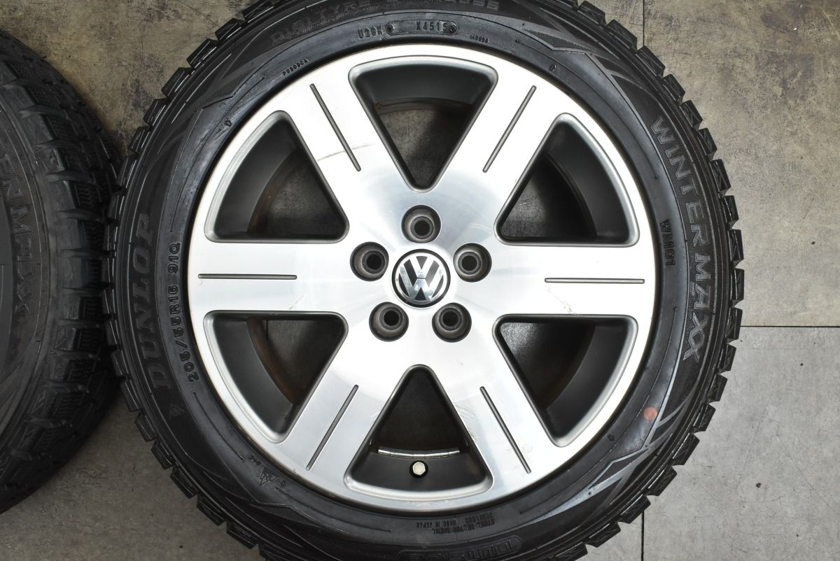 VW純正 16インチ 4本セット美品バリ山 トゥーラン他