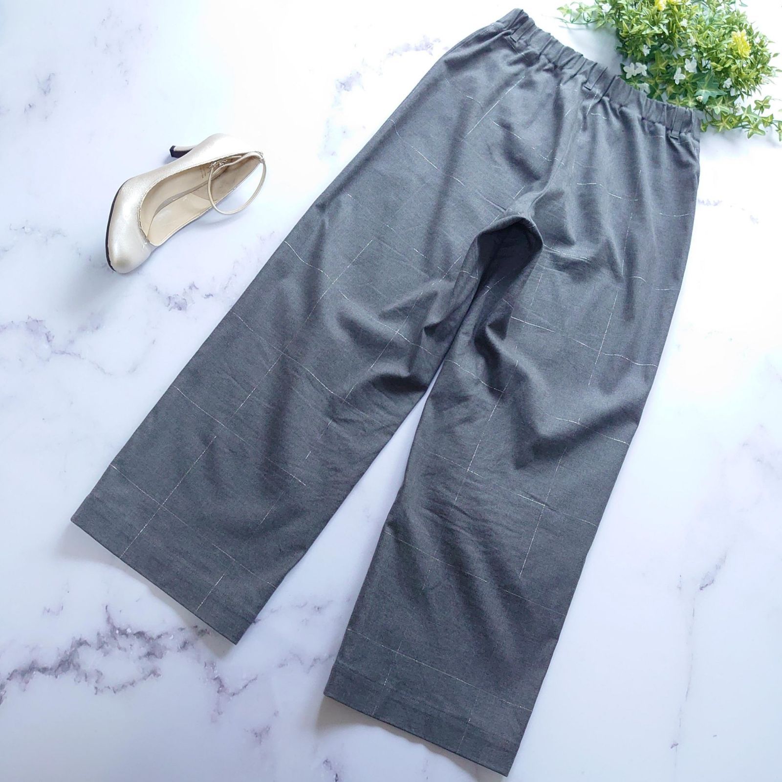 【完売品】　2024　ギャルリーヴィ　コットンオックスストレッチ マリンパンツ 完売品】 2024 ギャルリーヴィ コットンオックスストレッチ