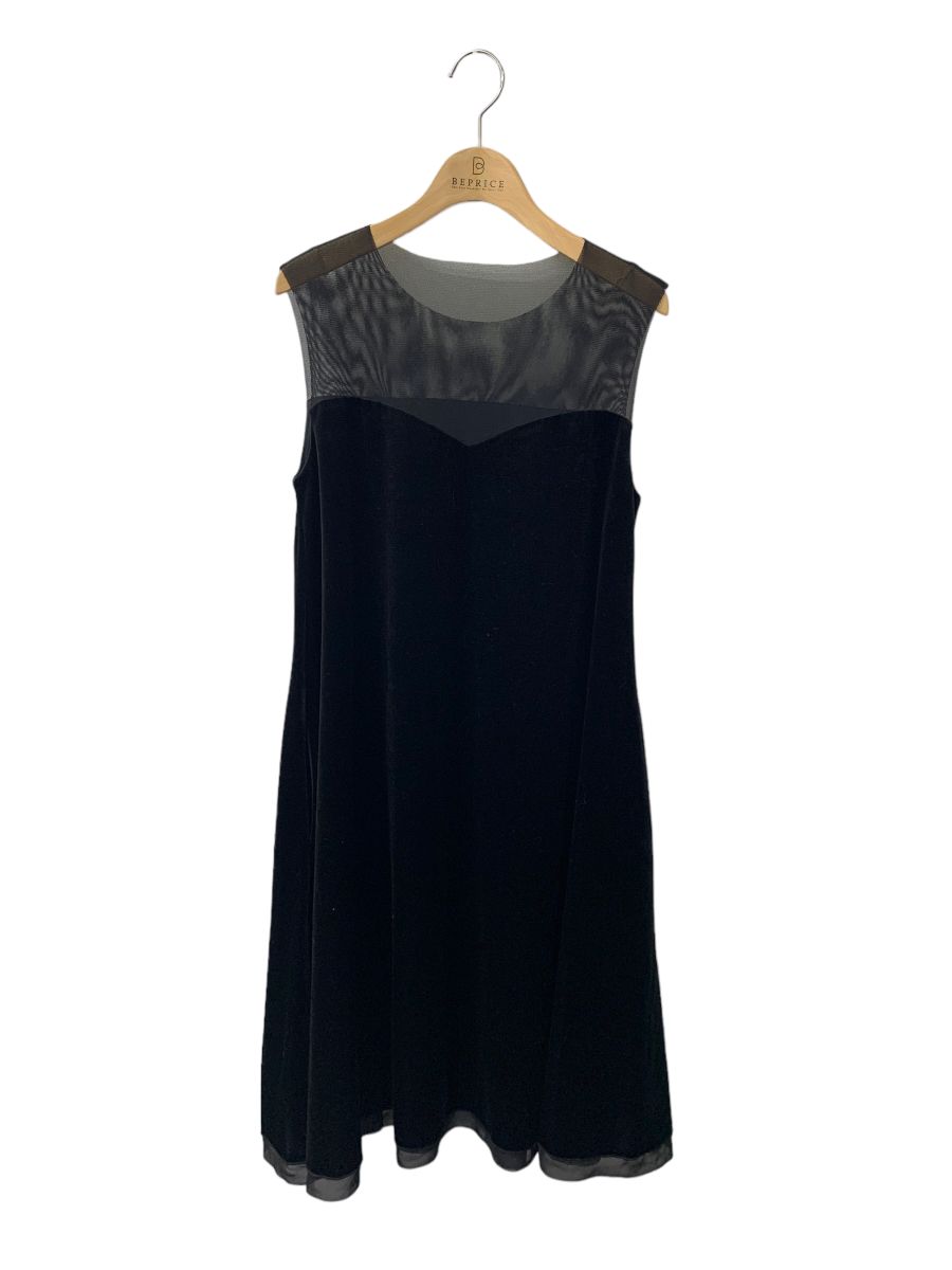 ☆デイジーリンワンピースブラック希少42☆ デイジーリン Dress Velour Swing 06194 ワンピース 42 ブラック