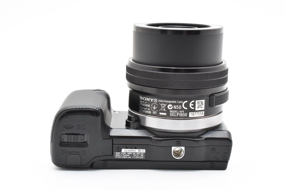 美品】ソニー SONY NEX-5R SELP1650 ショット数242回 美品