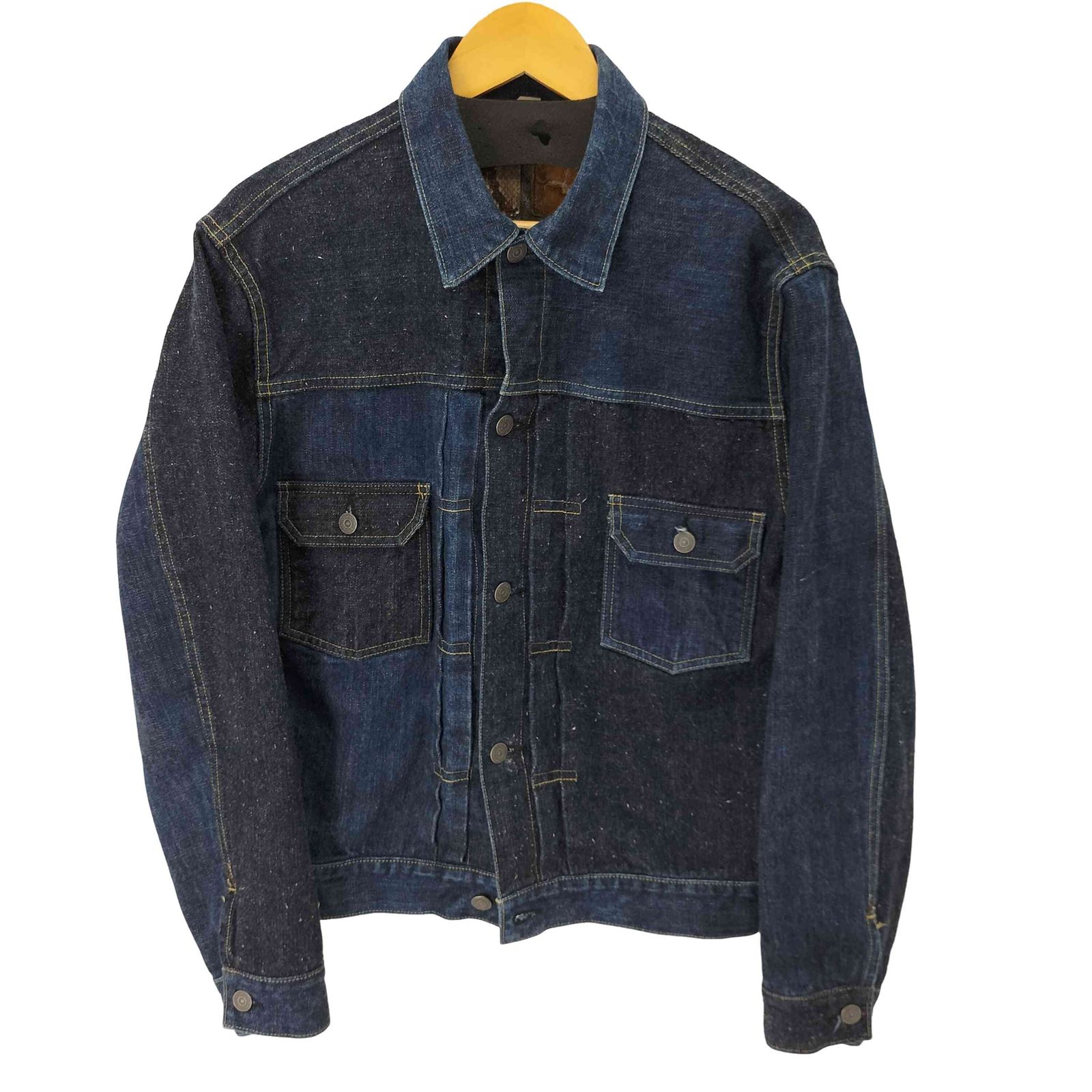 シュガーケーン SUGAR CANE 砂糖黍製 琉球藍混 × HAWAII藍混 14oz