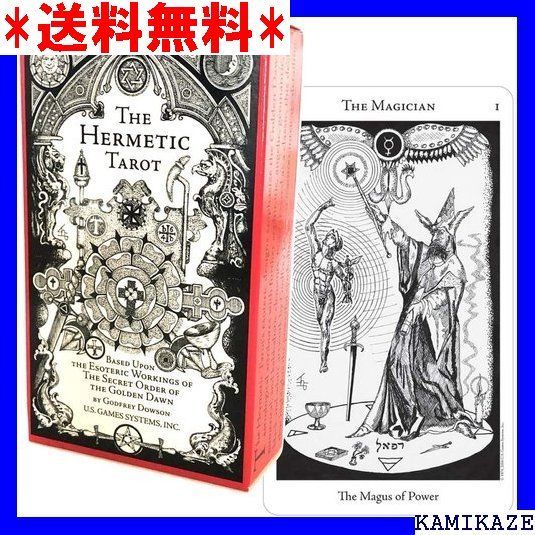 ☆ タロットカード 78枚 タロット占い ヘルメティック 語解説書付き 435