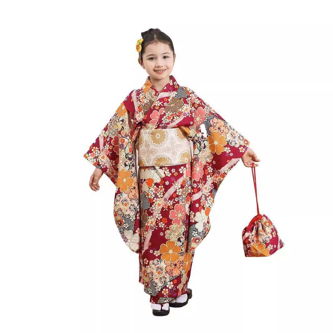 七五三 着物 753 女の子 着物セット 子ども用着物 着物ドレス
