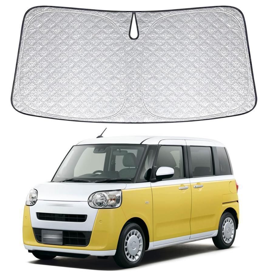 車用サンシェード に適用ダイハツムーヴキャンバス LA850 860S型
