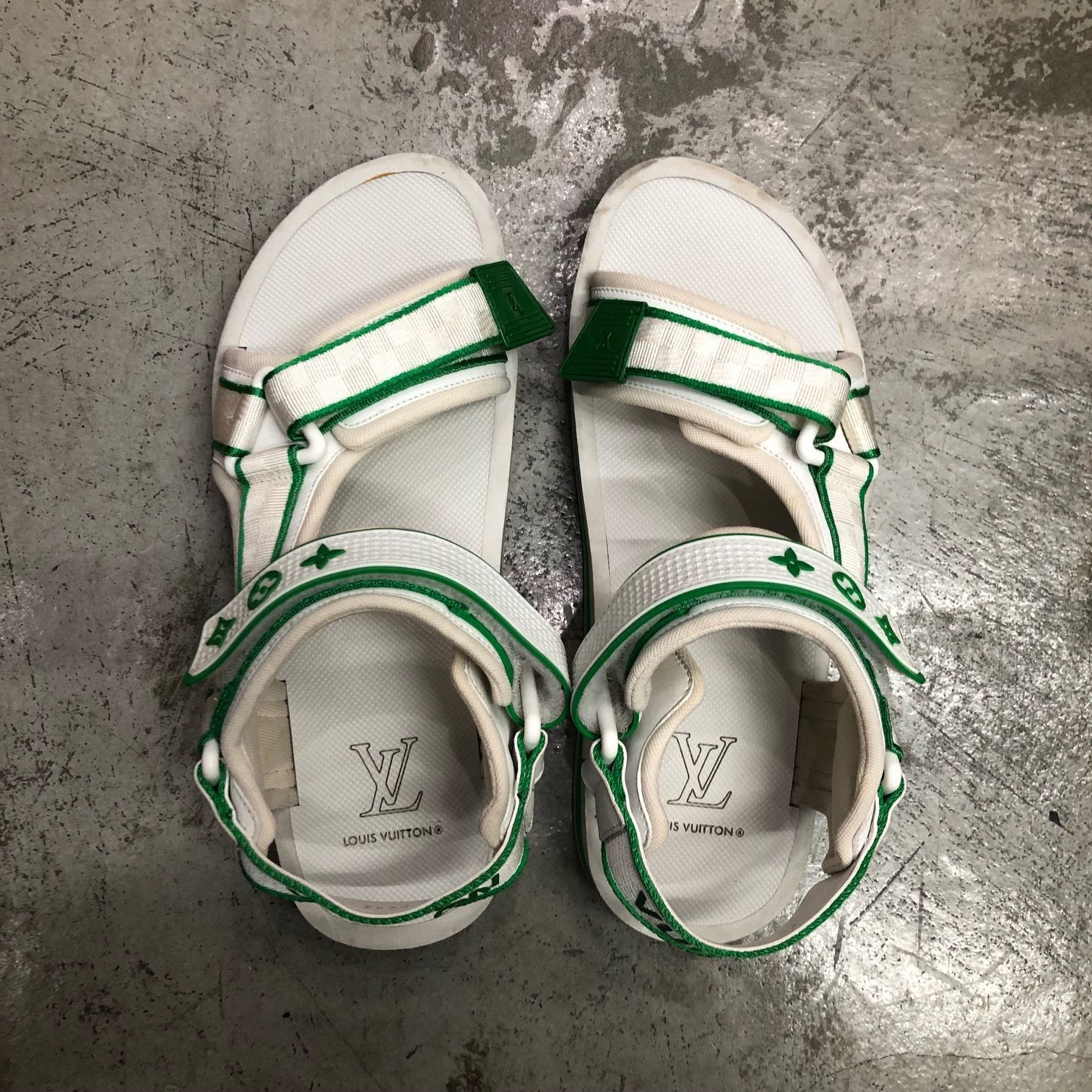 LOUIS VUITTON パナマライン サンダル モノグラム ダミエ 7