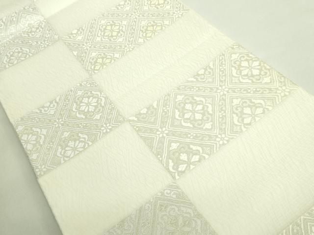 平和屋着物 上 夏物 六通柄袋帯 唐織 新小石丸 花菱文 DZAA8767kh5