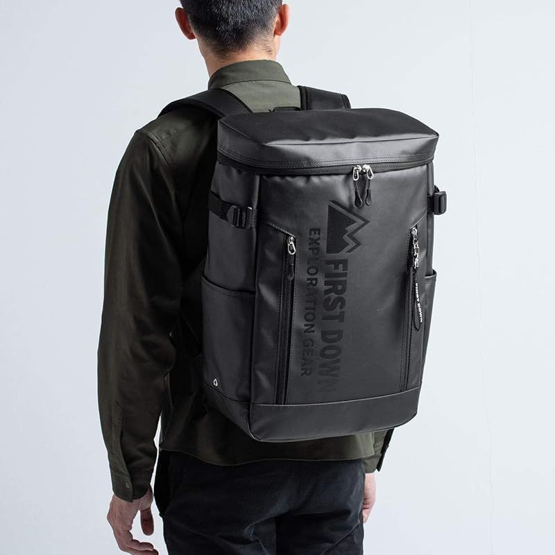  在庫 サンワダイレクト FIRST DOWN リュック メンズ 大容量 22 L 17ポケット 撥水 通勤 通学 200- ファッション雑貨 ベビー キッズ