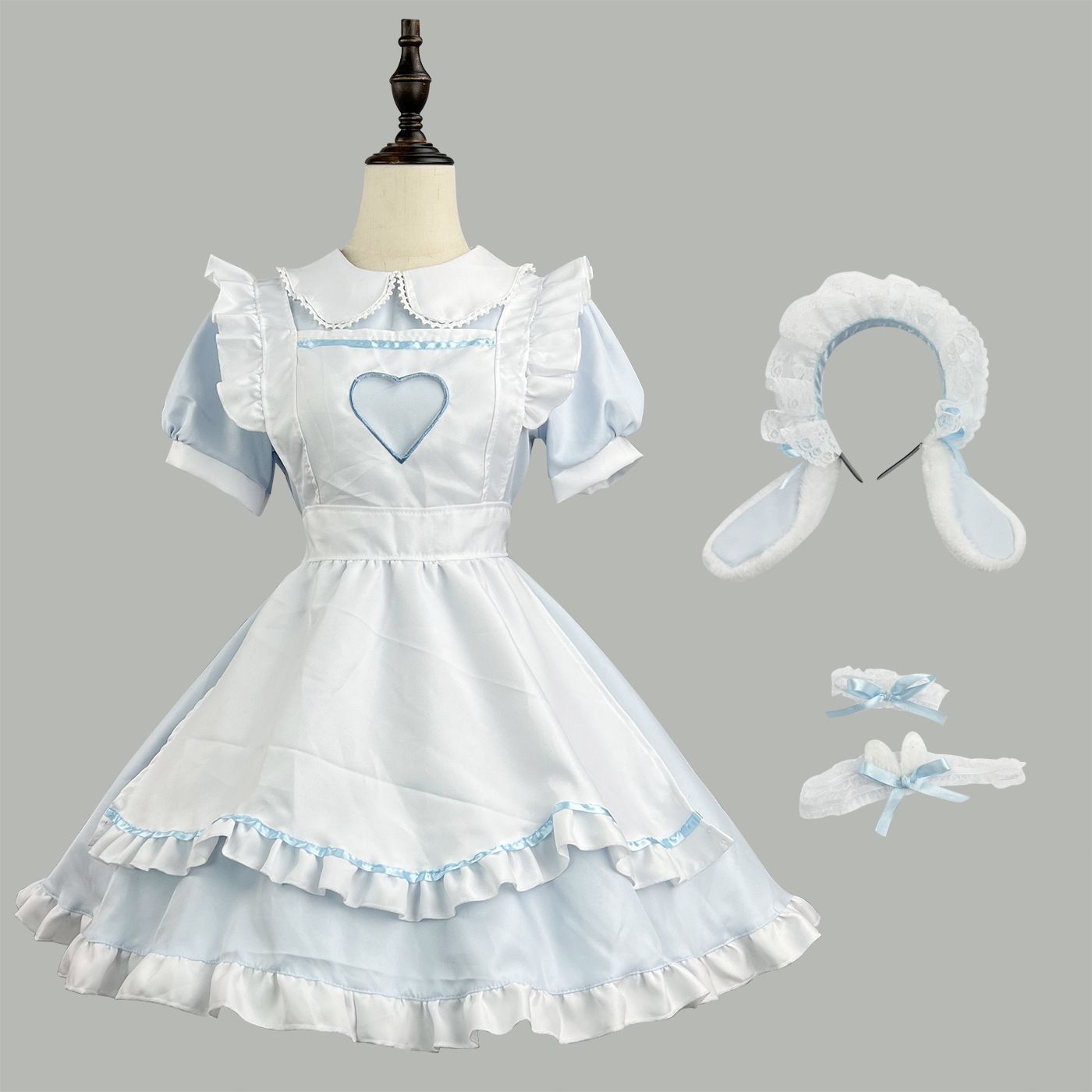 逆さ撮り ロリ 萌えメイド服 可愛い ロリータ 載ら 可愛い子 メイドコスプレ 大きいサイズ コンカフェ ハロウィン メイド仮装 メイドコスチューム メイド  レディース メイド メイドカフェ 喫茶店 イベント パーティー 学園祭 撮影 文化祭 ハロウィン