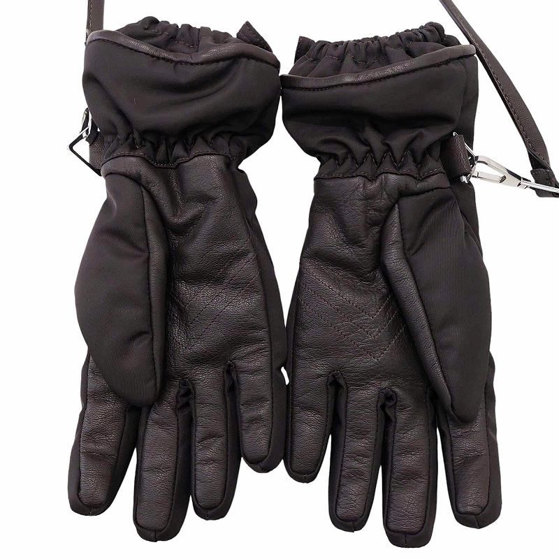 ボッテガヴェネタ BOTTEGA VENETA 美品 21AW 674021 V1A20 手袋