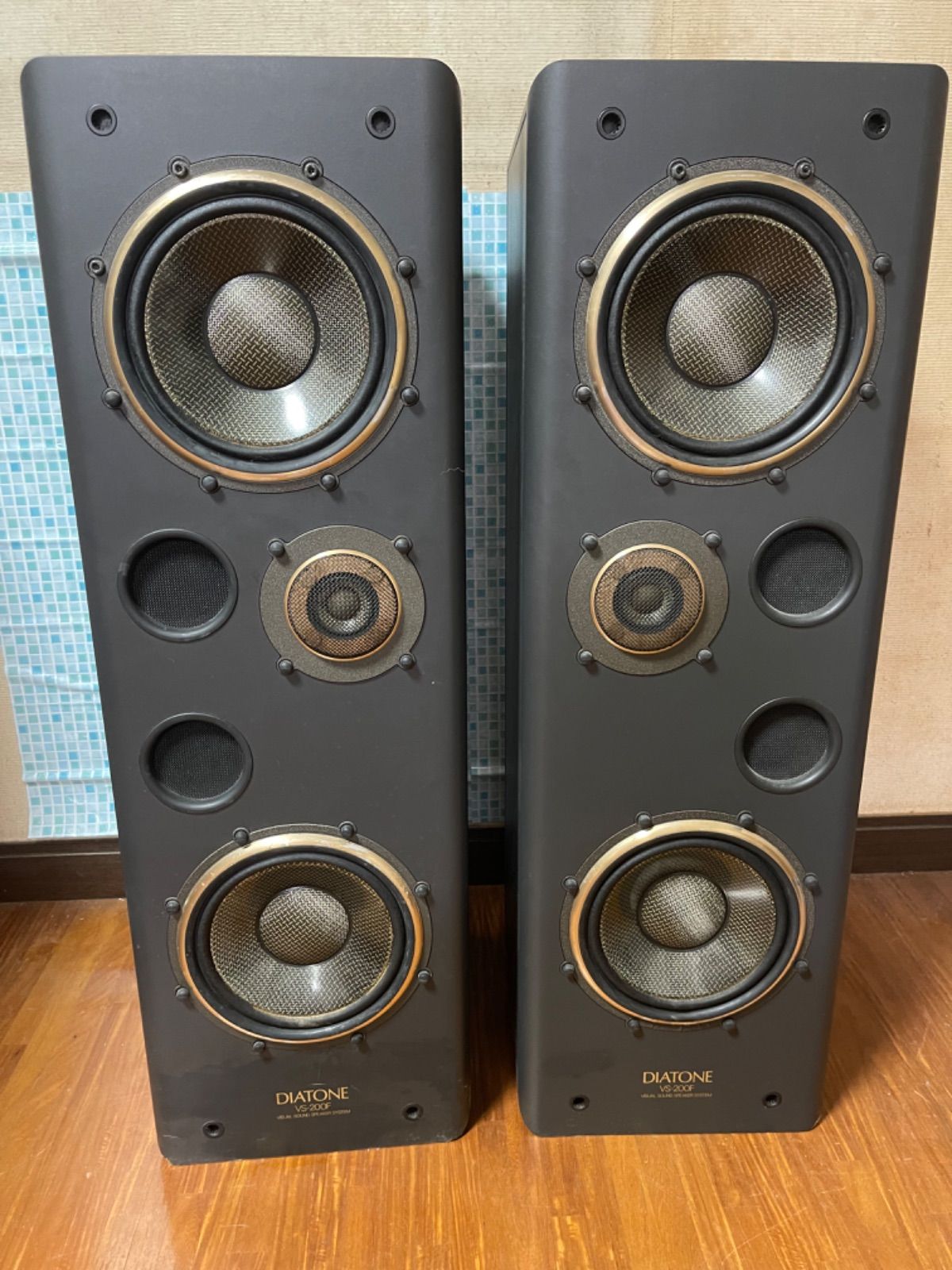 ホームシアター フロアスピーカー 高音質 DIATONE VS-200F - メルカリ