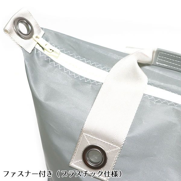 JIB ファスナーつきトートバッグ オーバージップ Mサイズ FTM
