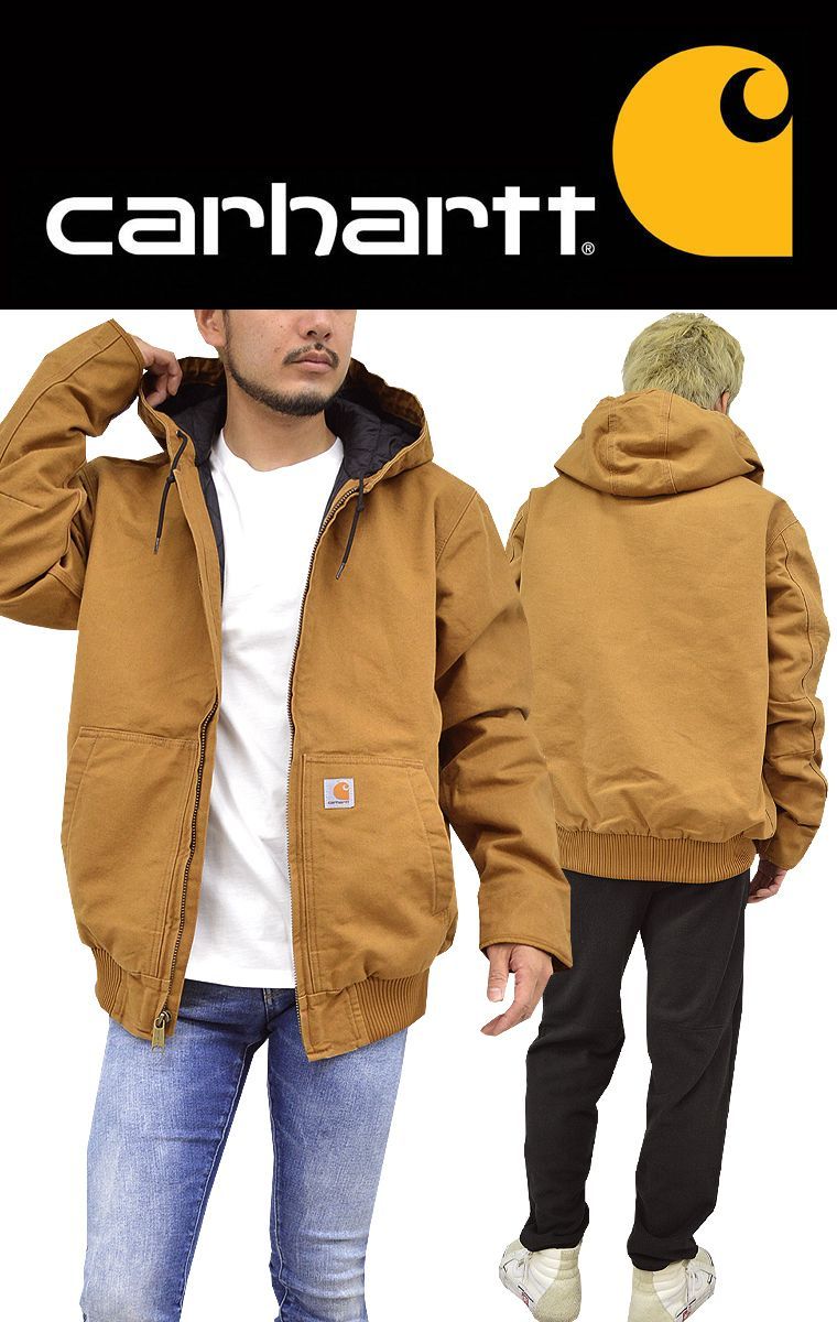 carhartt ウォッシュドダックインシュレイティッドアクティブ