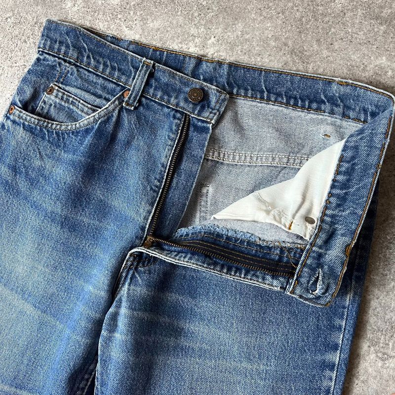 ヒゲ 80s USA製 Levis 517 フレア デニム パンツ 31 28程 / 80