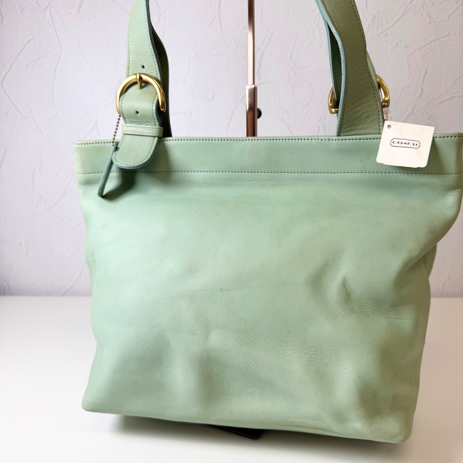 COACH オールドコーチ トートバッグ グラブタンレザー ブラウン 9847 