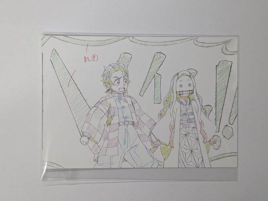 鬼滅の刃　鼓屋敷編・那蜘蛛山編　予告原画ポストカードセット ♪) 鼓屋敷編・那田蜘蛛山編 予告原画ポストカード 鬼滅の刃