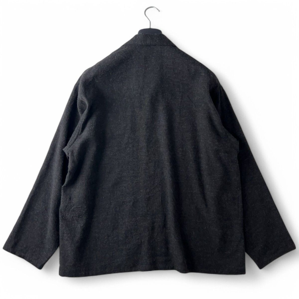 COMOLI カシミヤ和紙シャツジャケット　23ss size1 23SS COMOLI コモリ CASHMERE WASHI SHIRT JACKET カシミヤ 和紙