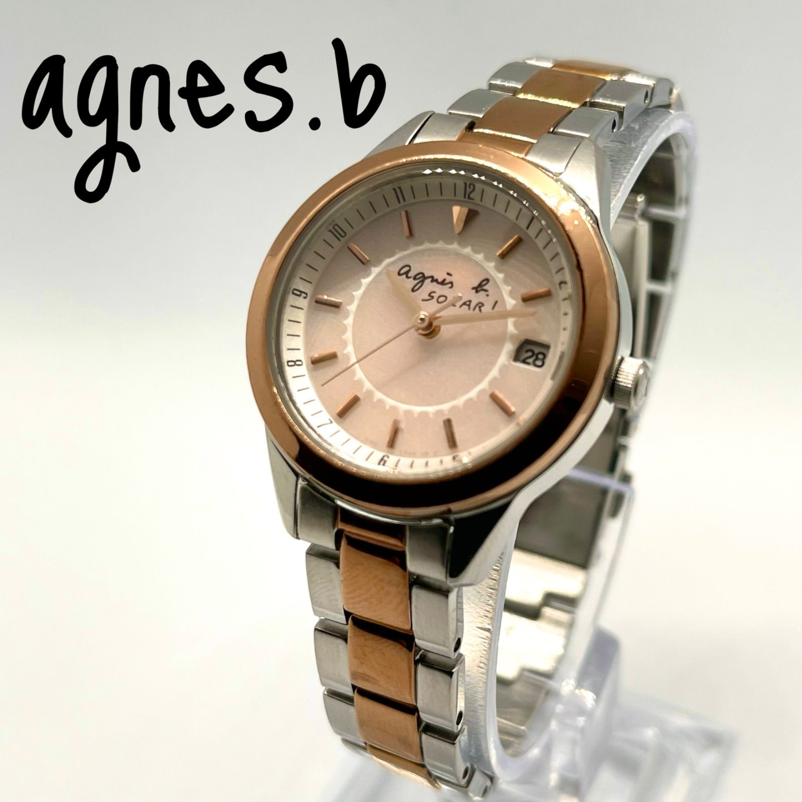アニエスベー agnes b. ソーラー ステンレス レディース 腕時計 FBSD941