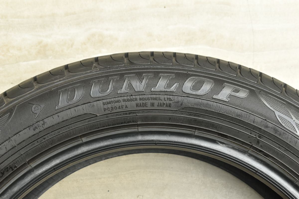 バリ溝】ダンロップ エナセーブ EC204 215/55R17 タイヤのみ4本