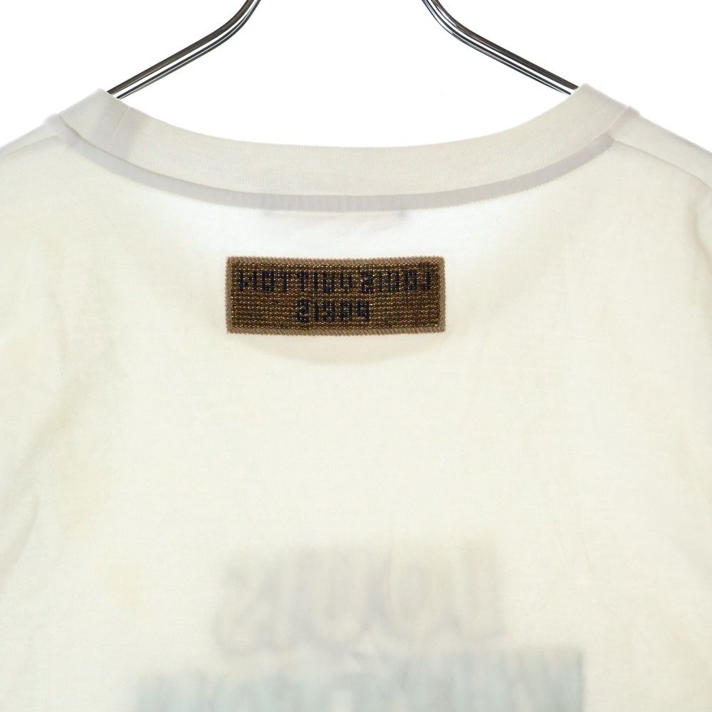 LOUIS VUITTON (ルイヴィトン) 23AW ビーズロゴ 刺繍 クルーネック  