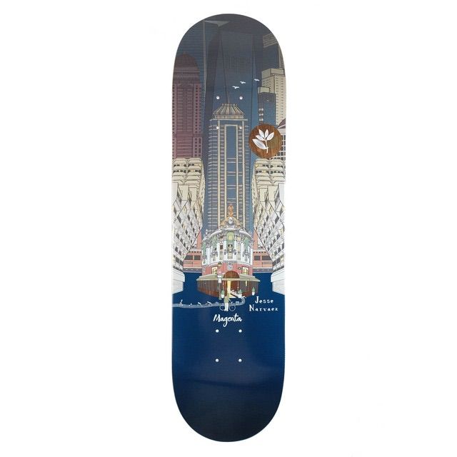 MAGENTA / JESSE NARVAEZ CITY JAZZ BOARD 8.125