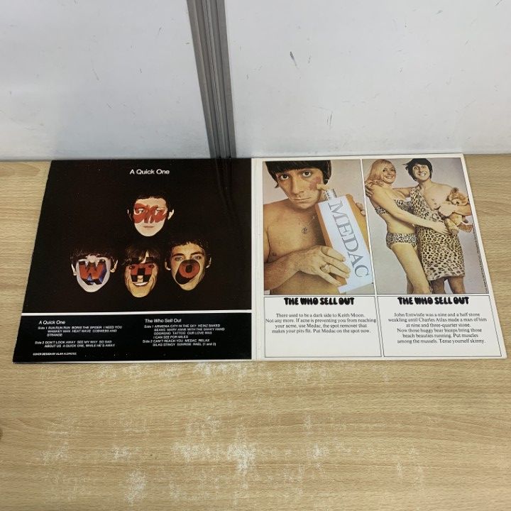 The Who クラシックレコード未開封テストプレス200g Quick One △01)【同梱不可】The Who/A Quick One/ザ・フー/2LPレコード/UK