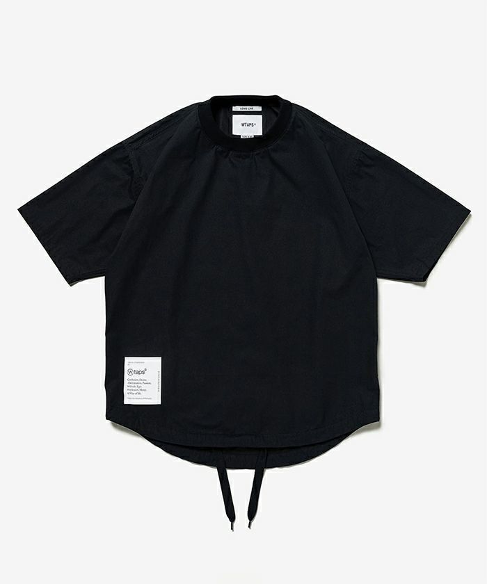 WTAPS ブラック 半袖Tシャツ　ブラック WTAPS ブラック Tシャツ コットンMサイズ - メルカリ